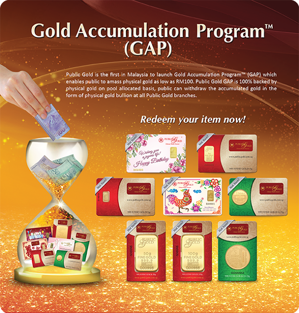 Menyertai Gold Accumulation Programme (GAP) 