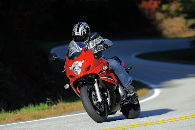 2009 Suzuki GSX650F rider