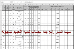 معادلة وزن الحديد