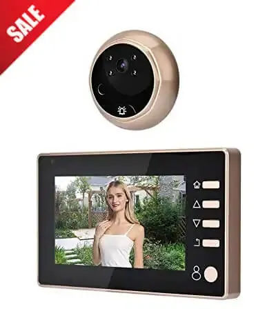 Best Video Door Bell with HD Camera and Screen for Home