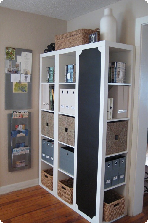 ikea expedit chalkboard