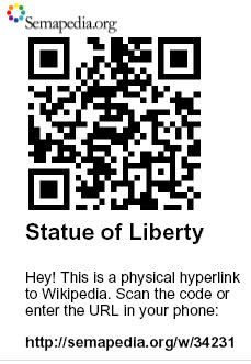 QR Code for the Statue of Liberty