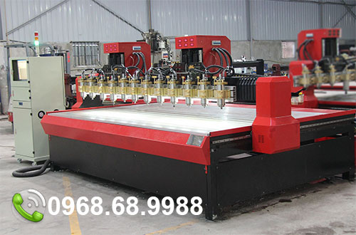 máy khắc cnc nhiều đầu