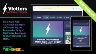 kumpulan template amp blogger