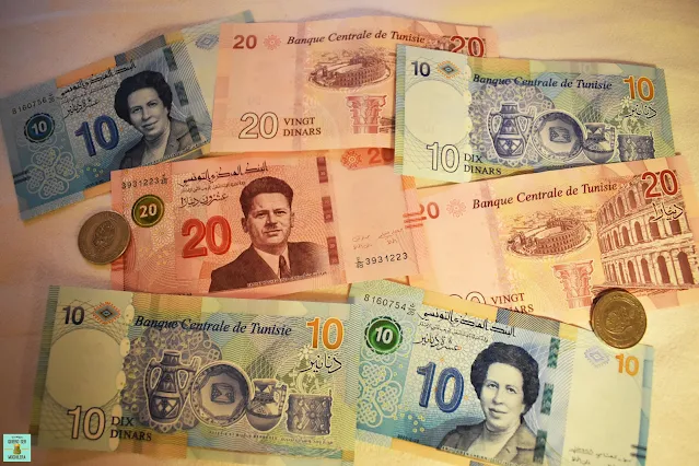 Moneda en Túnez