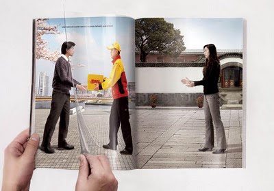 DHL Imaginative Advertising - More Like An Illusion