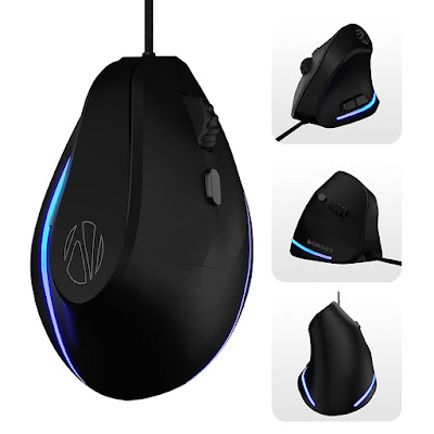 ZEBRONICS Cozy Vertical USB Gaming Mouse, Best Gaming Mouse In India