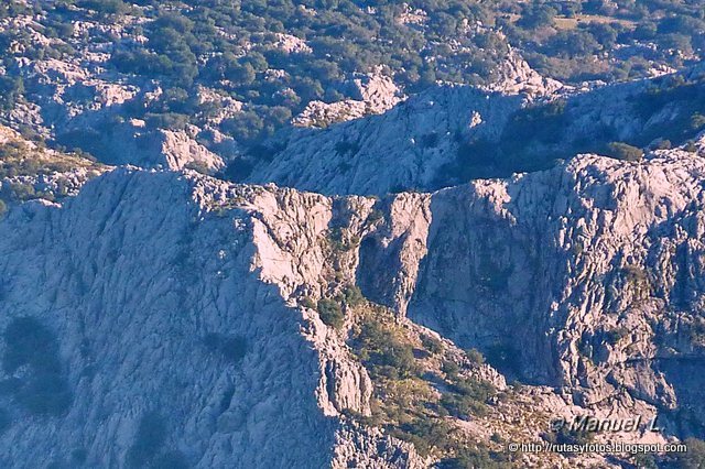 Crestería Sierra del Pinar