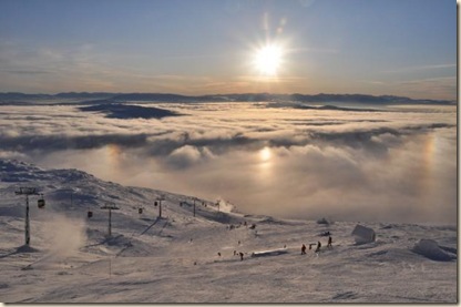 Ice Halo in Sweden  ©2009 Ivar Marthinusen