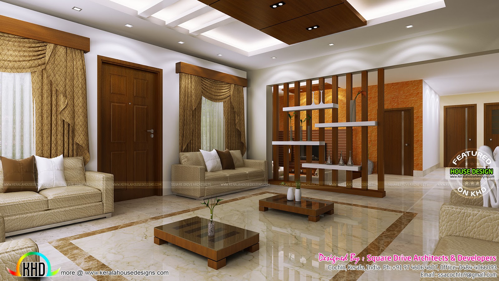 Stunning home interiors in Cochin - Kerala home design and ...