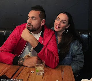 Kyrgios And Current Girlfriend Chiara Passari