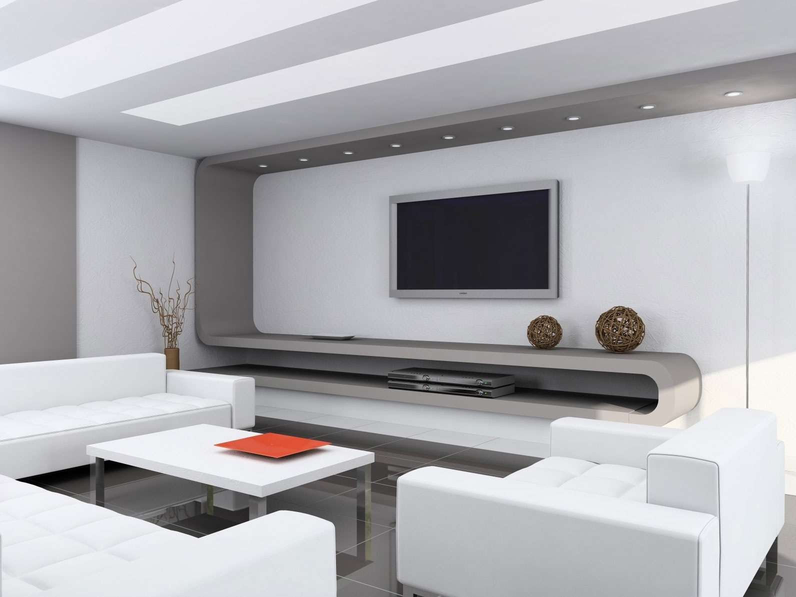 home interior design trend 2011 white living room