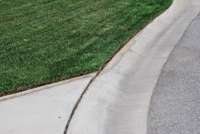 Recently Edged Lawn