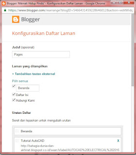 Cara Cepat Membuat Menu Tab atau Menu Bar Pada Blog/Website