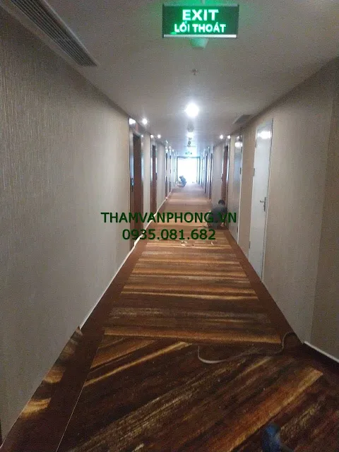 Thảm trải sàn hành lang khách sạn