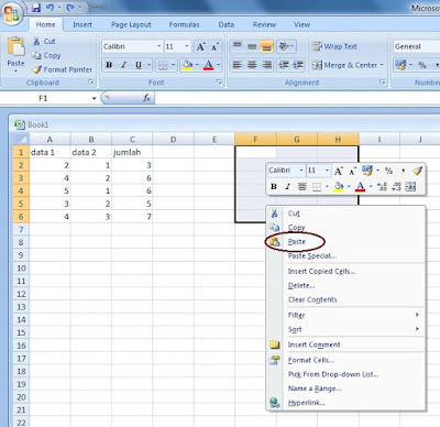 Cara Mengkopy Cell di MS Excel Dengan Mudah