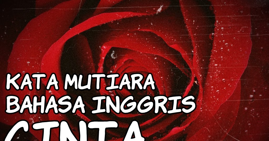 tampilan romantis kata  MUTIARA  cinta dalam  bahasa  inggris  