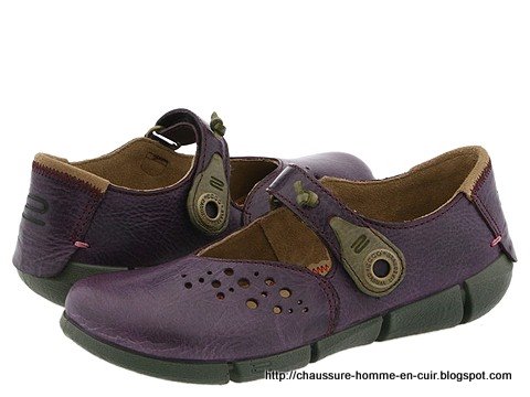 Chaussure homme en cuir:en-634552
