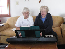 singing with a keyboard