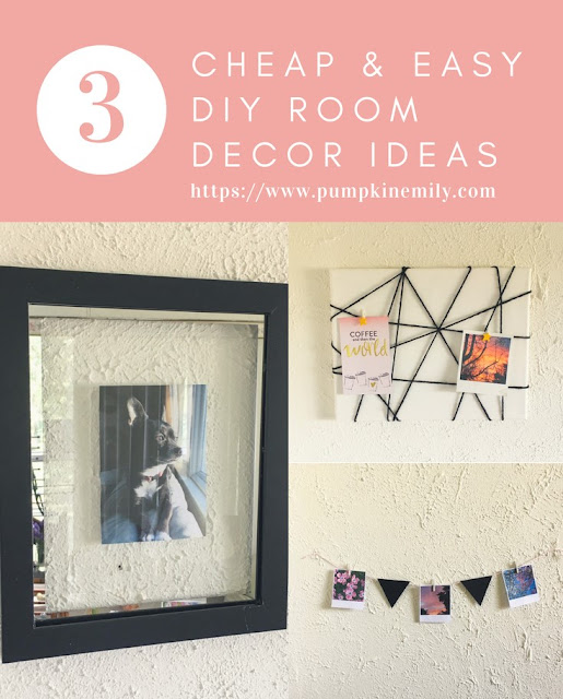 3 Cheap Easy DIY  Room  Decor  Ideas  Pumpkin Emily