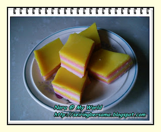 resepi kuih lapis tepung beras