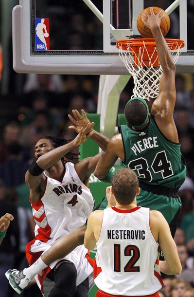 carmelo anthony dunks on paul millsap. Paul Pierce straight