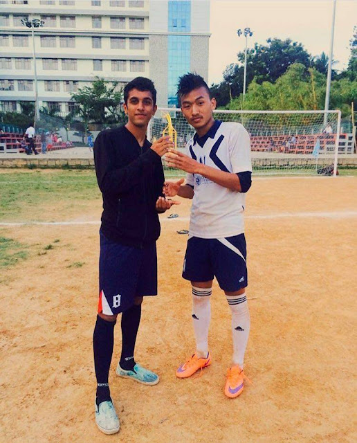 Lanvungthung Khuvung, a Naga makes it international Football 