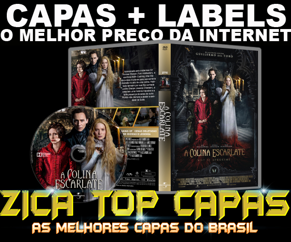 CAPA DO DVD - A COLINA ESCARLATE - LABEL - 2016