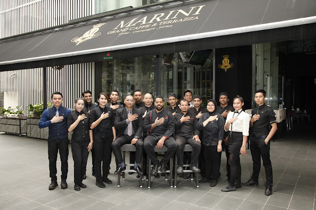 MIGF 2018 - M Marini Grand Caffè & Terrazza Chef Team - One KL