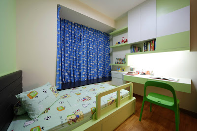 dekorasi kamar tidur anak diruang terbatas