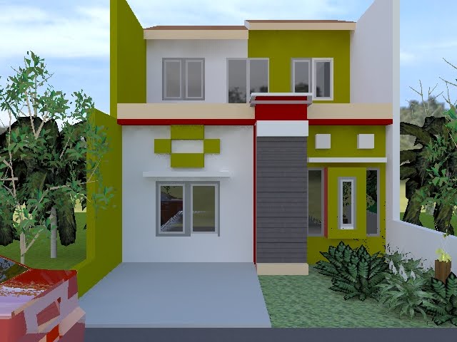 Model Rumah Minimalis Tips Warna  Cat  Rumah