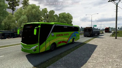 Mod Traffic Indo V3 Bus dan Truck ETS2 1.40-1.46