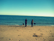 Sundays at the seaside (cushendun beach kerri and mil)