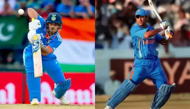 ISHAN KISHAN EQUALS THIS MASSIVE FEAT OF MS DHONI IN IND VS PAK ASIA CUP 2023 CLASH