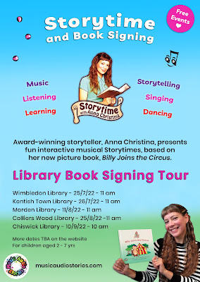 Storytime with Anna Christina - Library Book Signing Tour