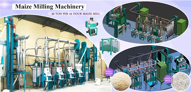  20-30T maize milling plant