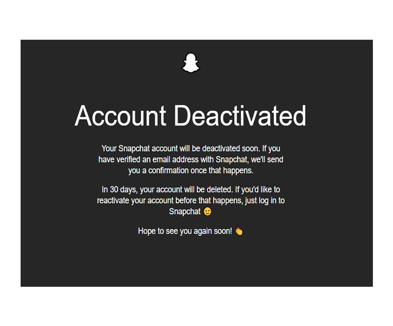 How to delete your snapchat account