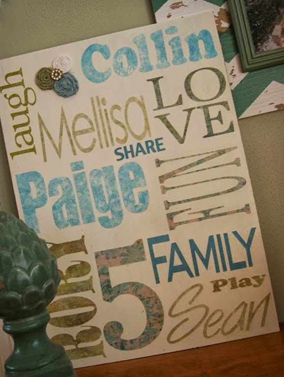 diy family subway art