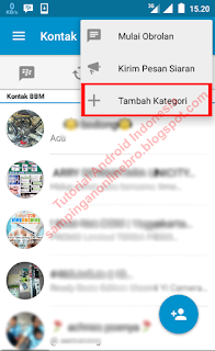  Sekarang zamanya smartphone dan niscaya ada aplikasi messenger Cara Pengelompokan Kontak BBM Berdasarkan Kategori Dengan Mudah