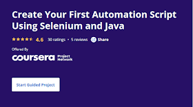 best Coursera course to learn Selenium and Java