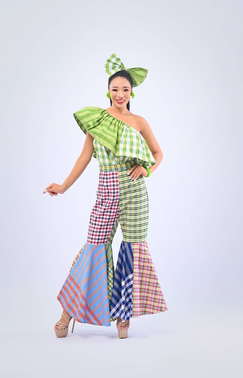 Miss Grand Thailand 2022 - Traditional Thai Textile Fashion