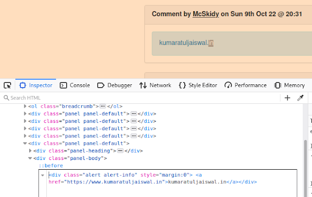 TryHackMe Web Exploitation Pesky Elf Forum XSS