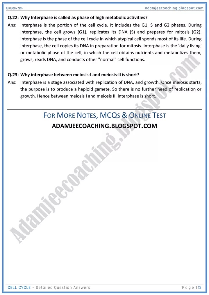 cell-cycle-detailed-question-answers-biology-9th