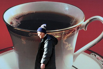 Coffee drinking lifestyle in china