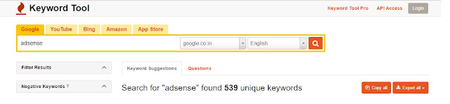 Related Adsense Keywords