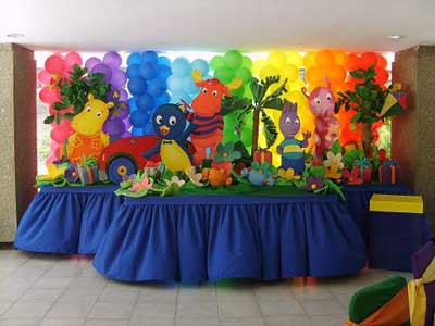 DECORACION FIESTA INFANTIL BACKYARDIGANS PARTY