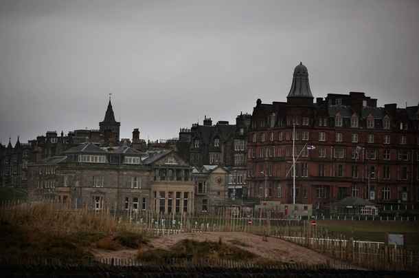 prince william visits st andrews. The newly engaged Prince