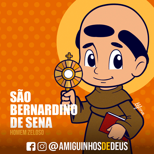 São Bernardino de Sena desenho