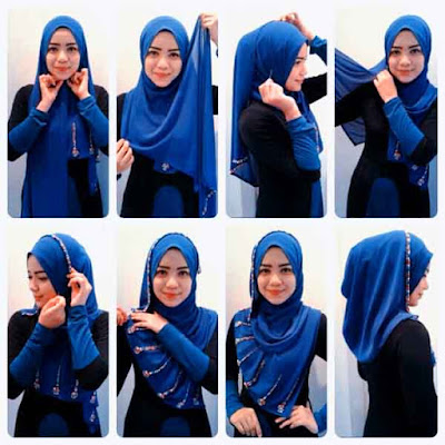 2 Tutorial Hijab Style Untuk Segala Acara