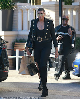 EJ Johnson steps out in style